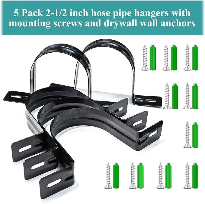 Dust Collection Hose and Pipe Holder Adjustable Hangers Bracket, Don’t Broken - Image 4