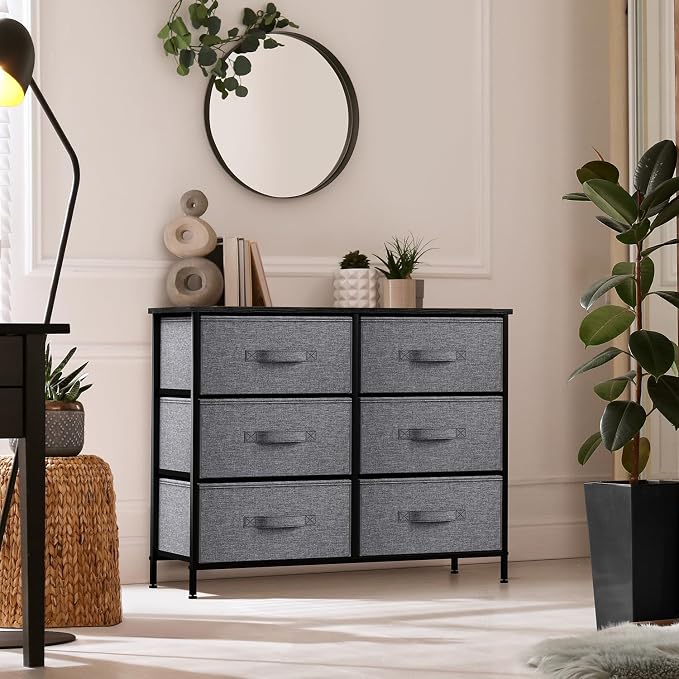 Sorbus Dresser with 6 Drawers - Image 6