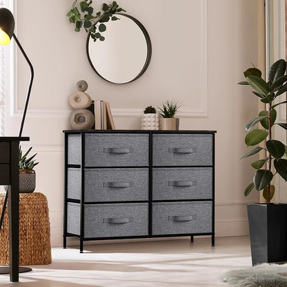 Sorbus Dresser with 6 Drawers - Image 6