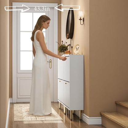 Nicetree Shoe Storage Cabinet for Entryway - Image 6