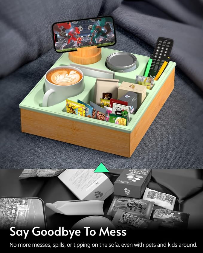 Couch Cup Holder Tray - Image 5