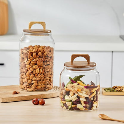 Sweejar Glass Jars for Laundry Room Organization, Half-Gallon Laundry Pods - Image 8