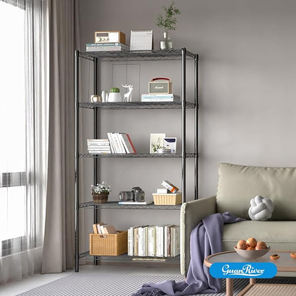 Guan River 5-Shelf Adjustable Metal Wire Shelving, Sturdy and Durable, Storage - Image 2