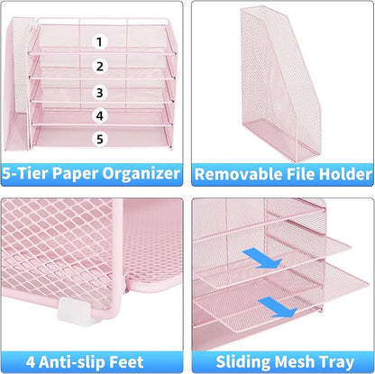 OPNICE 5-Tier Paper Organizer - Image 3