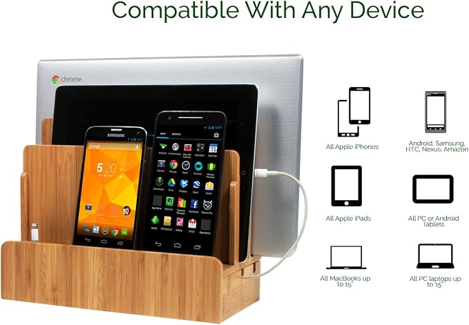 Great Useful Stuff G.U.S. Multi-Device Charging Station Dock & Organizer - Image 2
