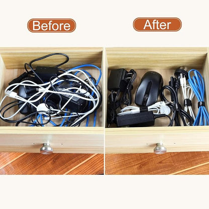 150PCS 8 Inch Reusable Cable Ties Wire Ties Cord Organizer Cable Organizer - Image 4