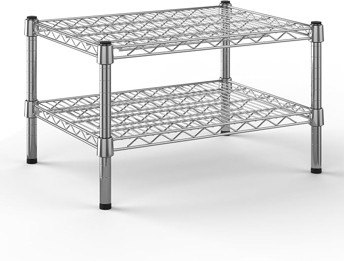 18" Deep x 24" Wide x 14" Height Wire Shelving Kit | 2-Tier | NSF Commercial by Regal+Altair