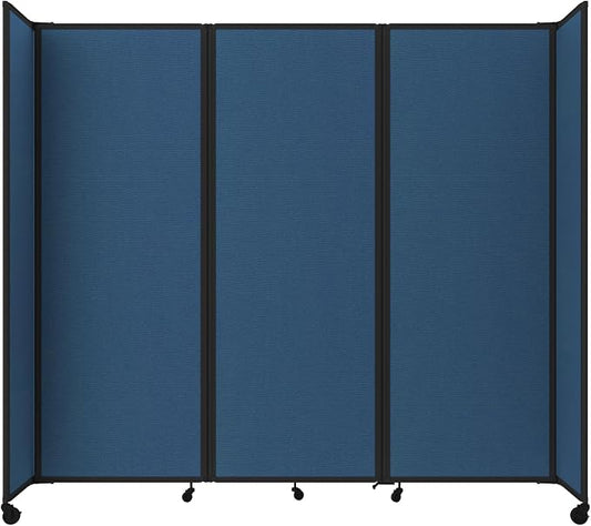 Versare Room Divider 360 Portable Wall Partition | Folding Panels | Large by VERSARE