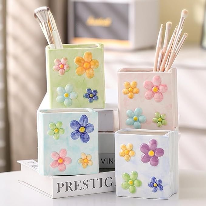 Book Vase Flower Pencil Cup Pen Holder - Image 7