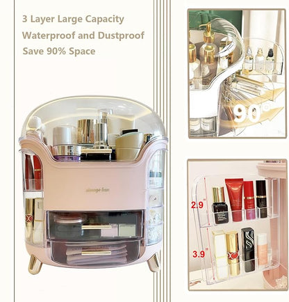 Upgrade Large Makeup Organizer Countertop Vanity Organizer Cosmetic Organizer - Image 3