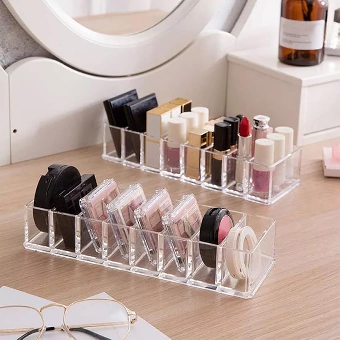 Clear Acrylic Makeup Stand - Image 4