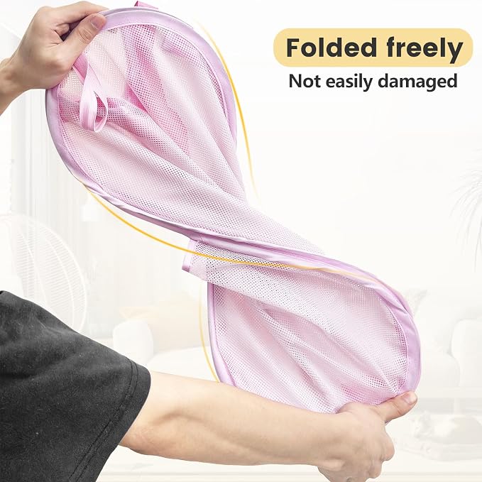 Strong Mesh Pop-up Laundry Hamper, Quality Pop Up Hampers - Image 5