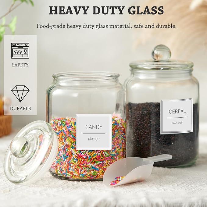 FyndraX Half Gallon Large Glass Jars - Image 3