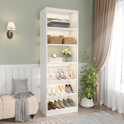 Unikito 25” Closet Organizer System, Freestanding Shoe Storage Shelves - Image 6