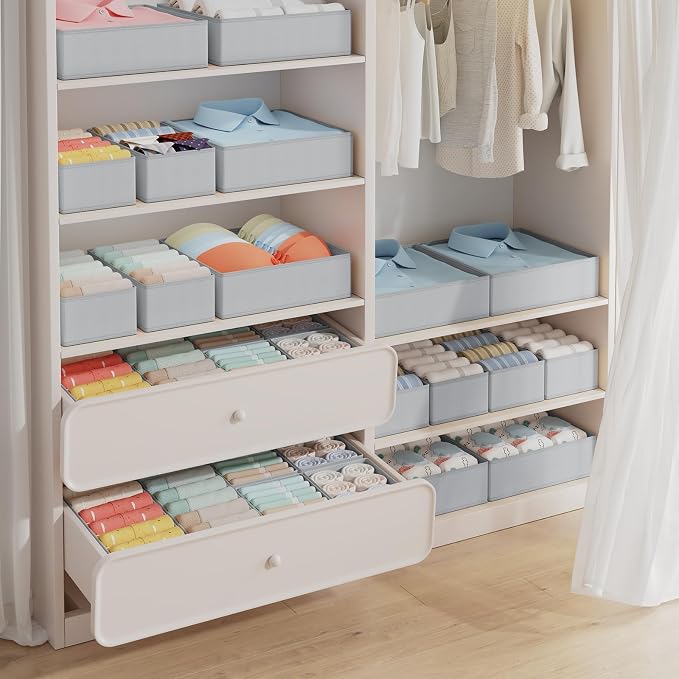 DIMJ Drawer Organizer Clothes Storage - Image 4