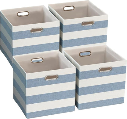 Foldable Cube Storage Bin Organizing Baskets Cubby Boxes Fabric Storage Cubes by ORGMASTER