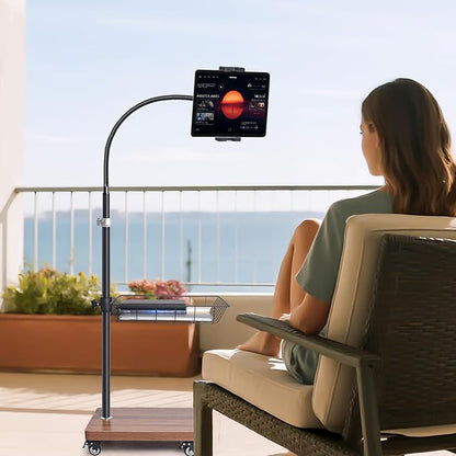 wishacc Adjustable Floor Tablet Stand - Image 2