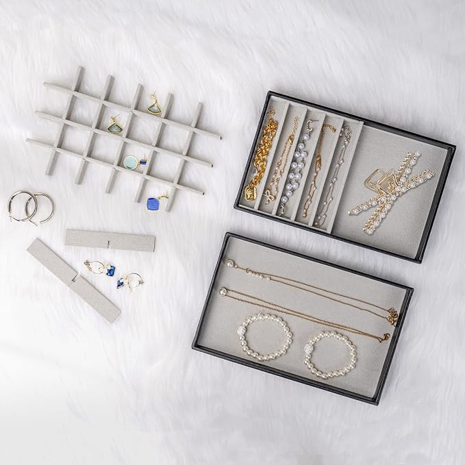 ProCase Stackable Jewelry Organizer Trays - Image 3