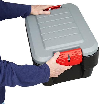 Rubbermaid® ActionPacker® 8 Gal Lockable Storage Box Pack of 4, Industrial - Image 4