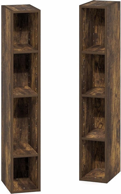Furinno Fulda Book Shelf, 8-Tier Bookshelf, Bookcase - Image 4