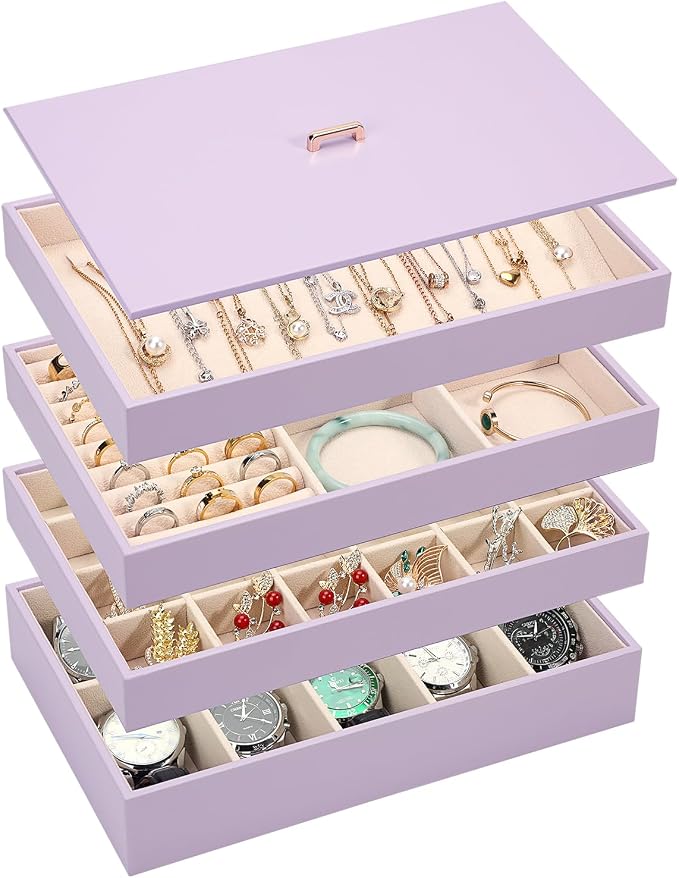 Voova Stackable Jewelry Organizer Tray by Voova