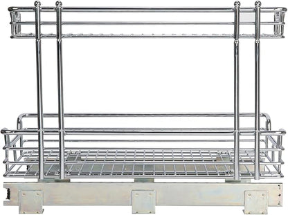 Household Essentials Glidez 2‑Tier Large Multipurpose Chrome‑Plated Steel - Image 8
