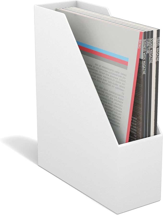 TRU RED Plastic Magazine File, Folders & Office Documents by TRURED