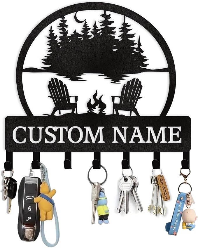 Personalized Custom Name Key Holder by Dyoart