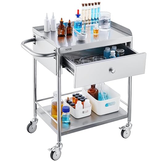 VEVOR Stainless Steel Utility Cart - Image 10