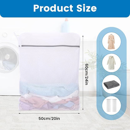 Dntorx 2 Pack X-Large Mesh Laundry Bags - Image 2