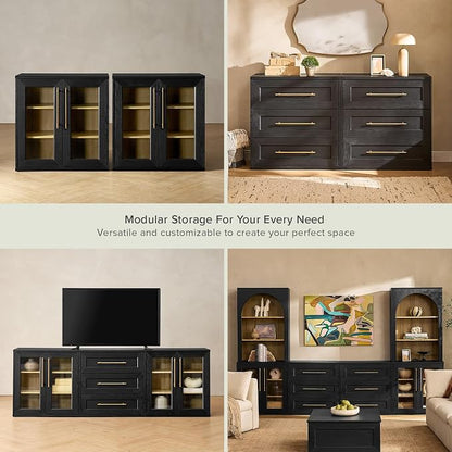 mopio Blake 3 Piece Entertainment Center - Image 8