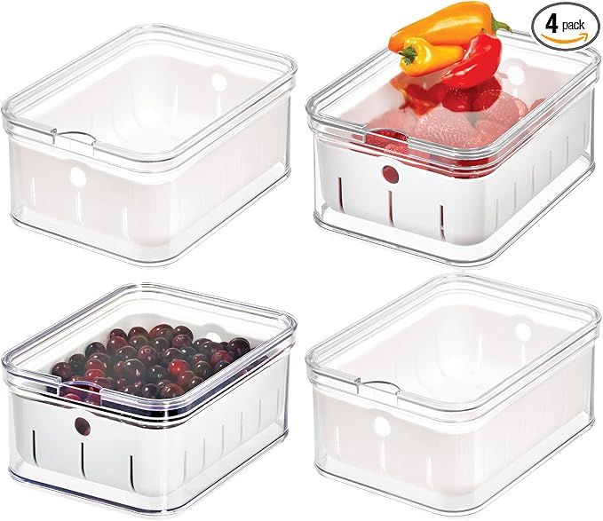 iDesign Small Fridge Berry Bin by iDesign