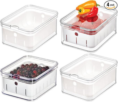 iDesign Small Fridge Berry Bin by iDesign
