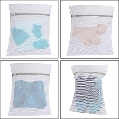 Set of 4 Mesh Laundry Bags, 12 x 16 Inches lingerie bags - Image 5