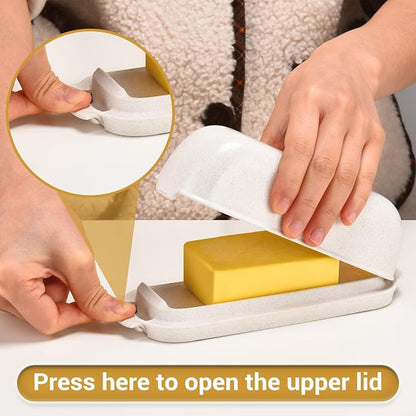 AONCO Butter Dish, Unbreakable Reusable Butter Keeper - Image 3