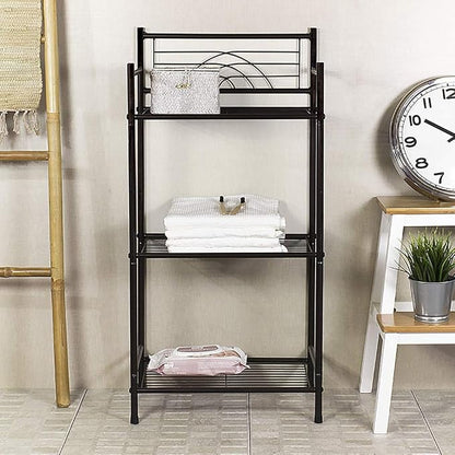 L&H UNICO 3-Tier Free Standing Wire Rack Durable Metal Shelving Storage Unit - Image 8