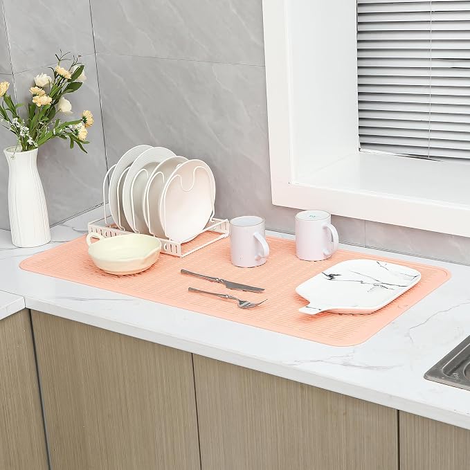 Silicone Dish Drying Mat for Multiple Usage, Easy clean, Eco-friendly, - Image 6