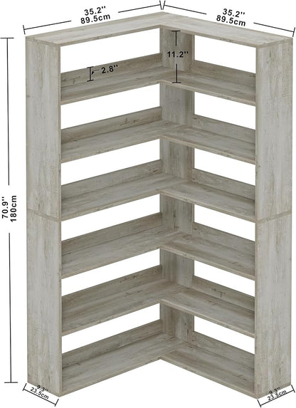 IRONCK Bookshelves 6 Tiers - Image 3