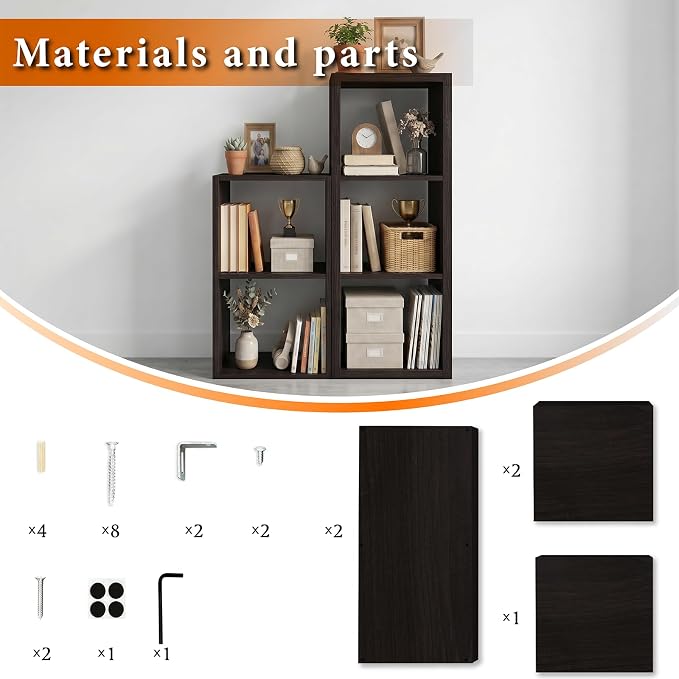 WannabeMyself【2026 Wooden Thick Frame】 2 Cube Storage Organizer - Image 8