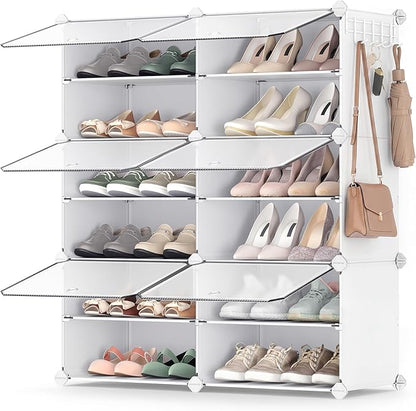 SONGMICS Shoe Rack Organizer, 6-Tier Shoe Storage Cabinet by Unknown
