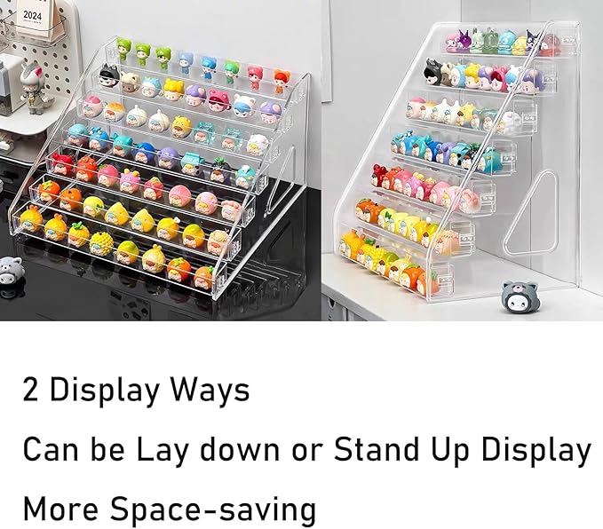 7 Tier Acrylic Display Stand Organiser - Image 2
