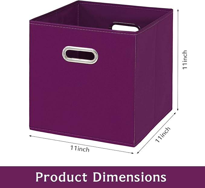 Fabric storage bins Cubes, Fabric Cube Organizer - Image 2