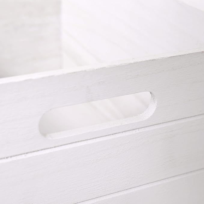 Farmhouse Modern White Wooden Crates - Image 7