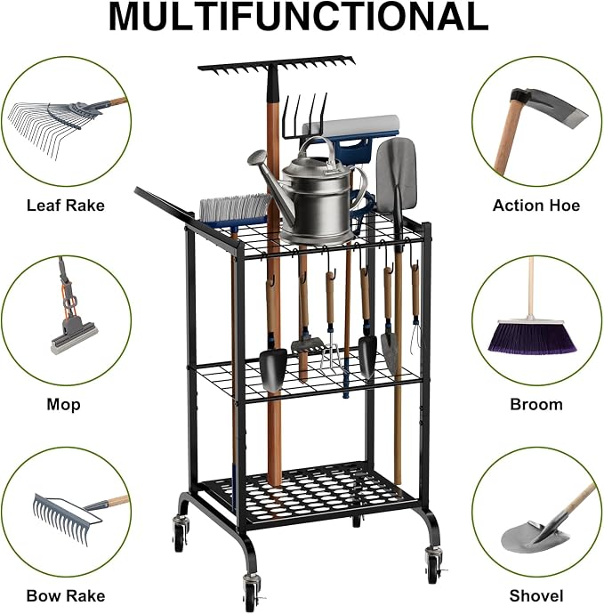 RANXFLOAT Garden Tool Organizer - Image 5
