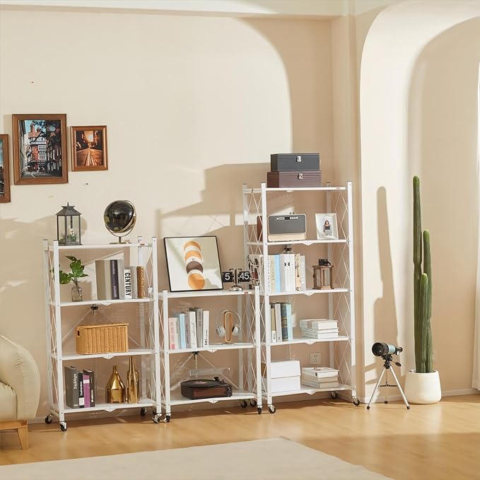 DEANIC 5 Tier Foldable Storage Shelves - Image 2