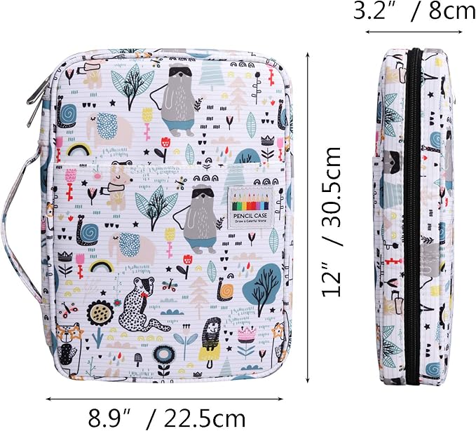 JAKAGO 220 Slots Colored Pencil Case Large Capacity Pen Holder - Image 2