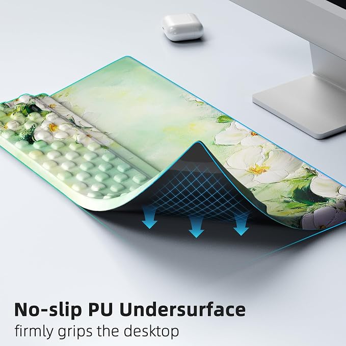 Ospelelf Keyboard Wrist Rest Pad, Comfy Ergonomic Keyboard Stand Holder - Image 5