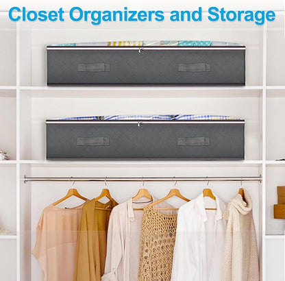 Budding Joy 60L Under Bed Storage Containers, Storage Bins - Image 3