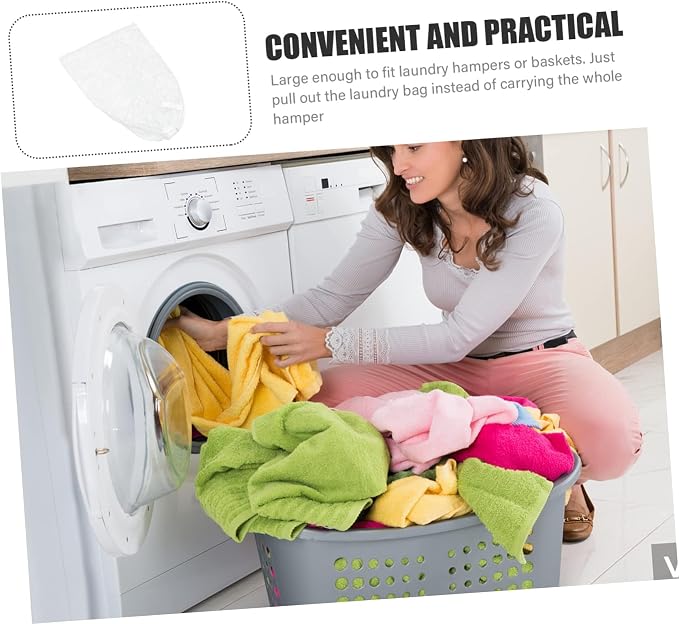 Mesh Laundry Bags with Drawstring - Image 4