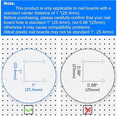 310PCS Pegboard Accessories Organizer Kit, Peg Board Baskets and Paper Towel - Image 7